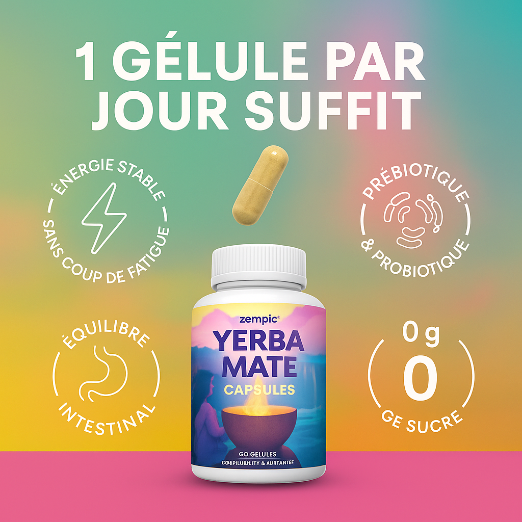 Zempic® – Yerba Maté Capsules Coupe-Faim Naturel