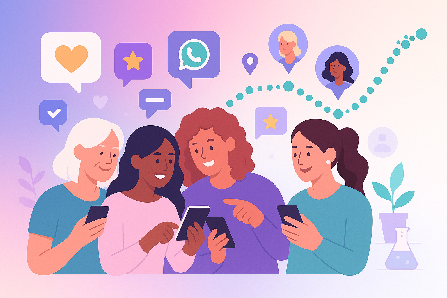 De 10 femmes à 10 000 : le bouche-à-oreille qui a tout changé